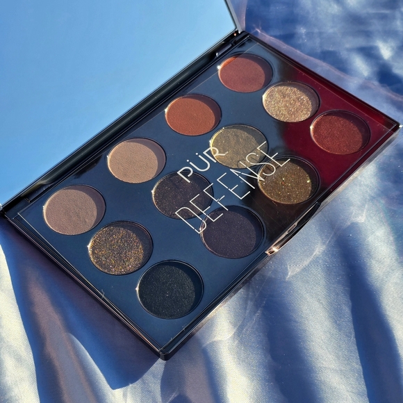 🟠 ☆ NWT ☆ PUR Cosmetics "Defense Anti Pollution Eyeshadow Palette - Picture 3 of 9